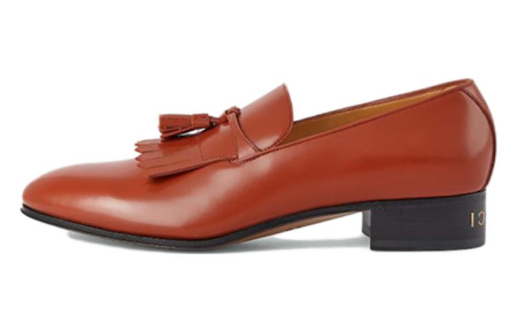 GUCCI Tassel Loafer Amber