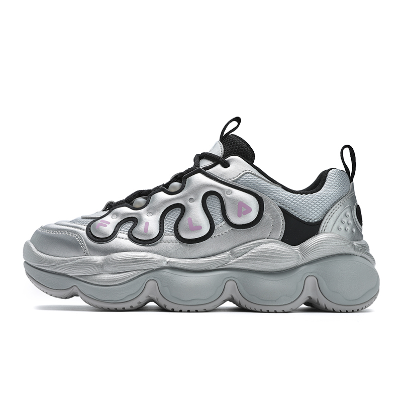 FILA PEASE Low Top Casual Shoes Women's Silver Gray купить в интернет-магазине Yoocart с быстрой доставкой по России.