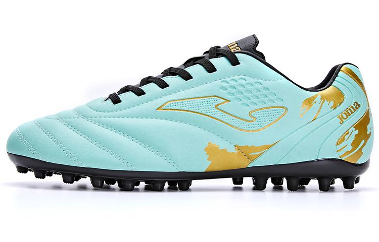 Joma Aguila MG Rubber Short Studs Anti-Slip Wear-Resistant Soccer Shoes Men's Green Gold