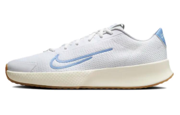 Nike Court Vapor Lite 2 Hc White Sail Gum Light Brown Light Blue