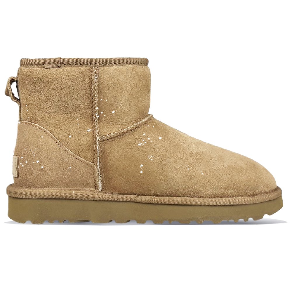 UGG CLASSIC MINI Warm And Wear-Resistant Short Snow Boots Women's Chestnut
