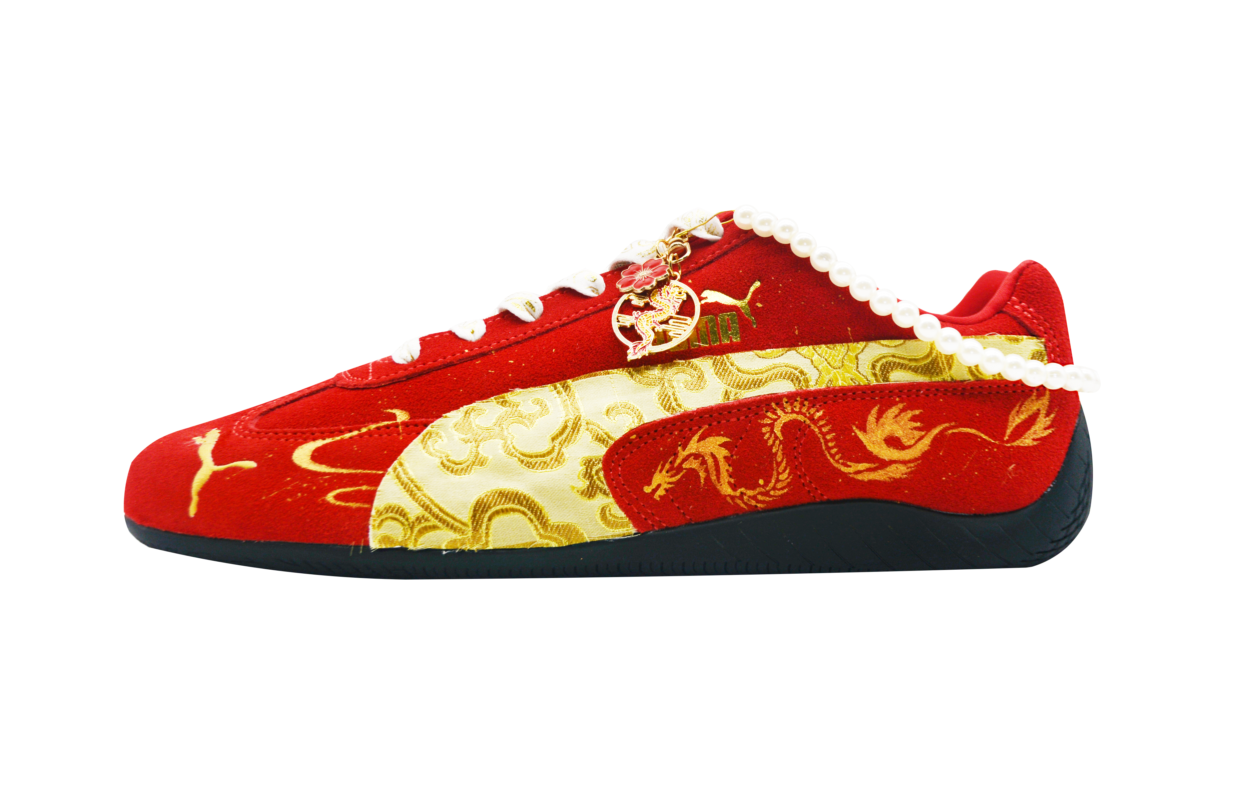 PUMA Speedcat Collection Dragon Year Abrasion Resistant Low top Casual Shoes Unisex