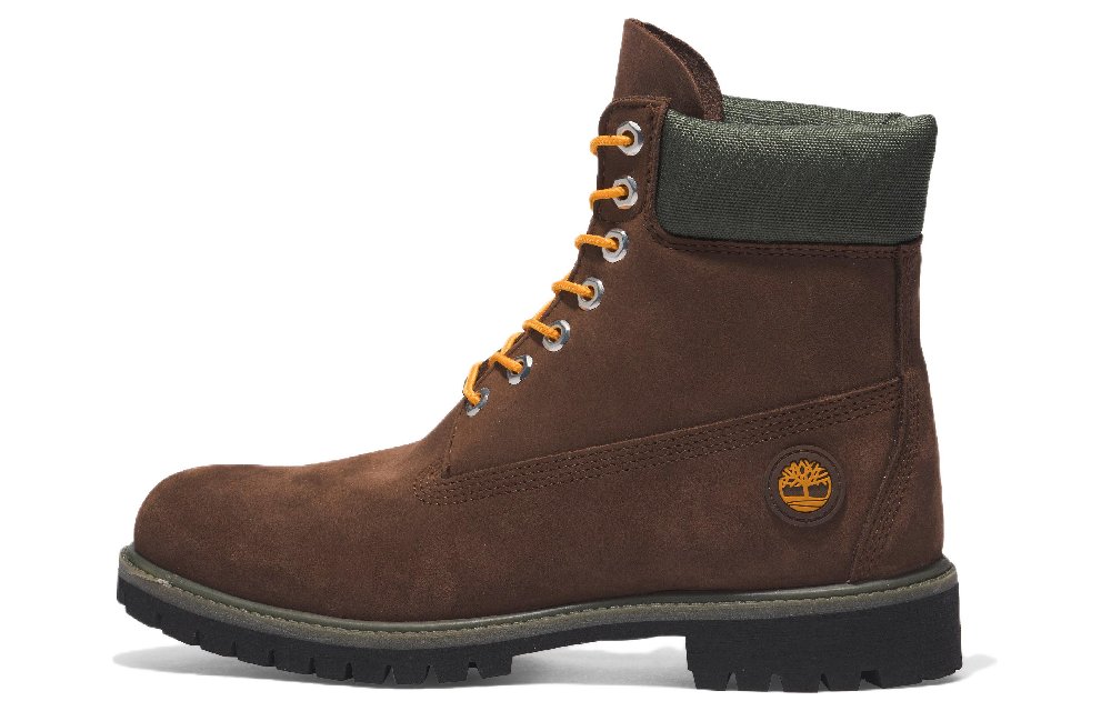 Timberland Premium 6 Inch Waterproof Boots 'Brown Orange'