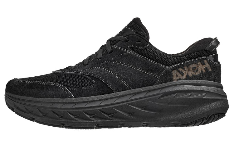HOKA ONE ONE Bondi L Engineered Garments Black Cow Hair