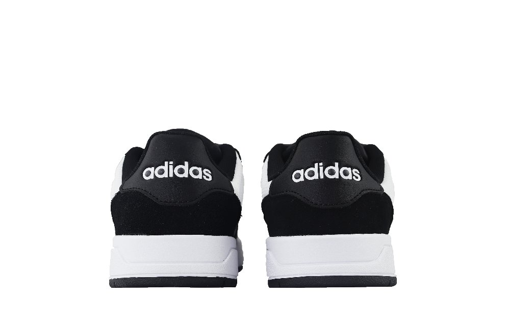Adidas Neo Entrap Anti Slip And Wear Resistant Lightweight Low Top Skateboard Shoes Unisex Black Silver