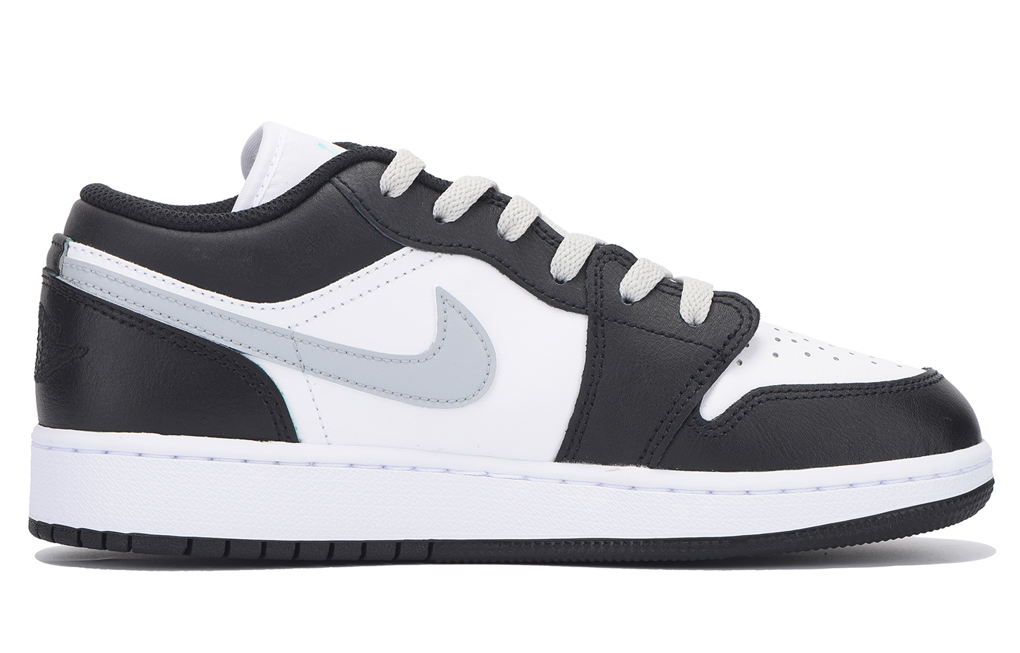 JORDAN Air JORDAN 1 Vintage Basketball Shoes Women's Low Top White/Gray