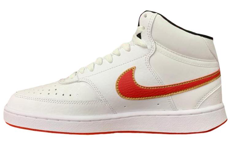Nike Court Vision Mid White/Red Women's