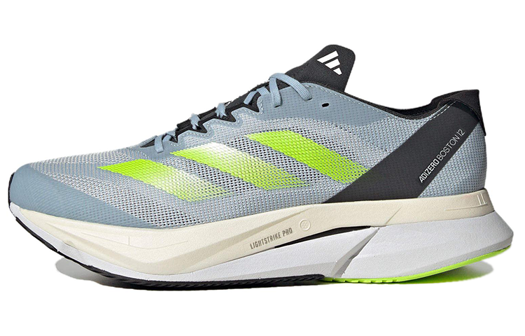 Adidas Adizero Boston 12 Wonder Blue Lucid Lemon Carbon