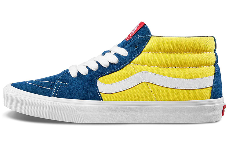 Vans Sk8 Mid 'Sailor Blue/Aspen Gold'