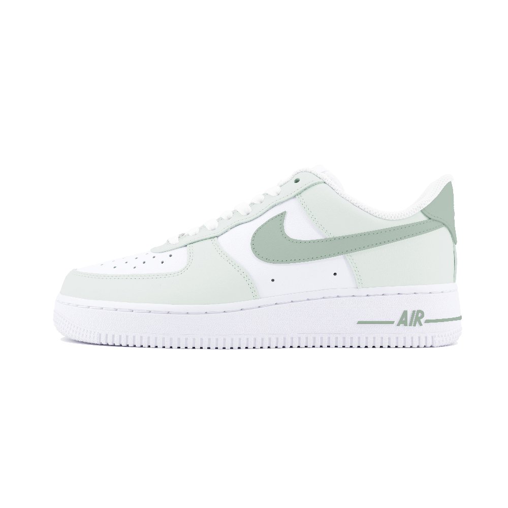 Nike Air Force 1 'Triple White' Anti Slip Wear Resistant Low Top Skateboard Shoes Women's Green