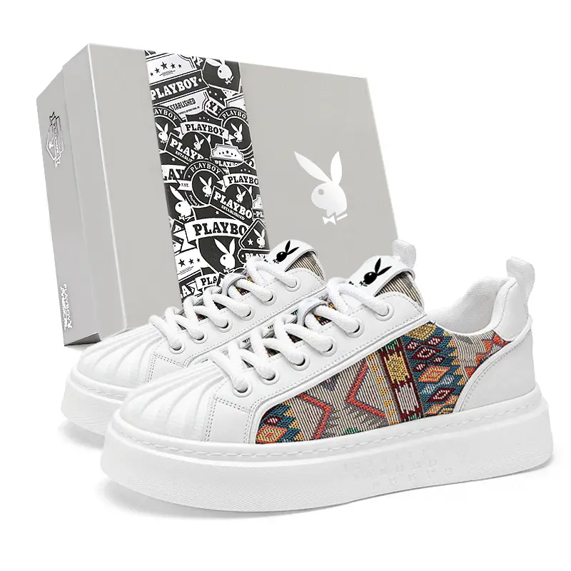 Playboy Low Top Skateboard Shoes Men's