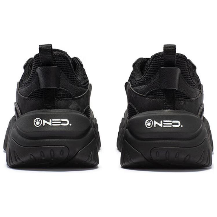 361° Cute Paw 2 Cushioning Wear-Resistant Low-Top Casual Shoes Women's Black