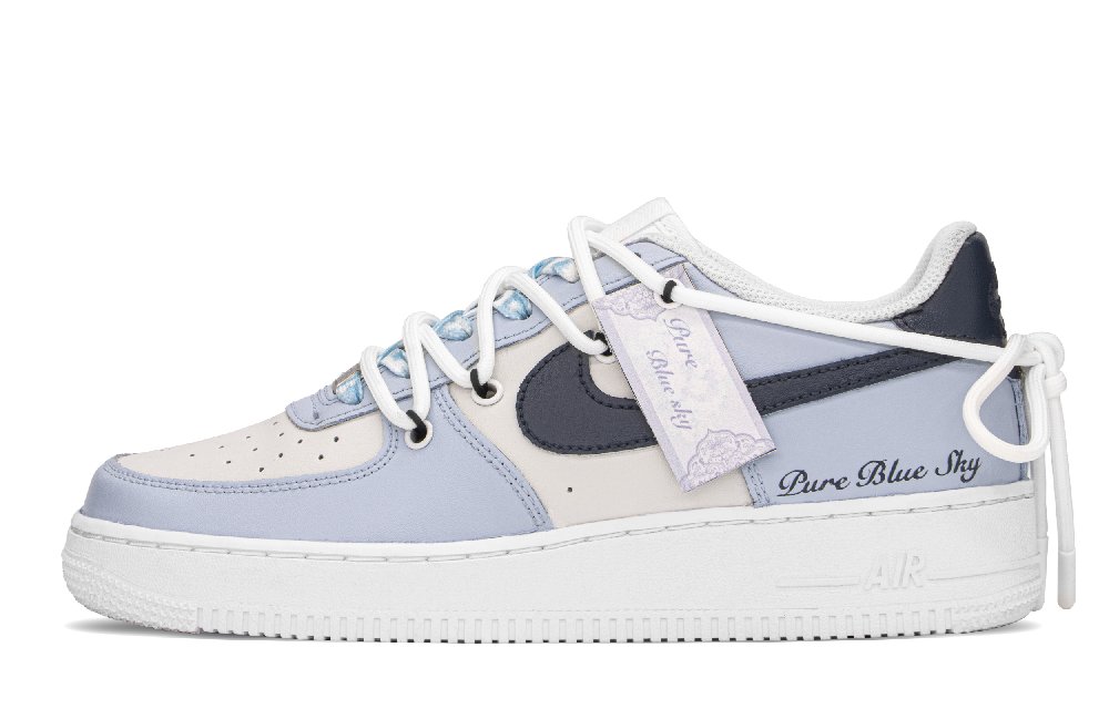 Nike Air Force 1 Low FZBB Low Top Skateboard Shoes Women's Blue