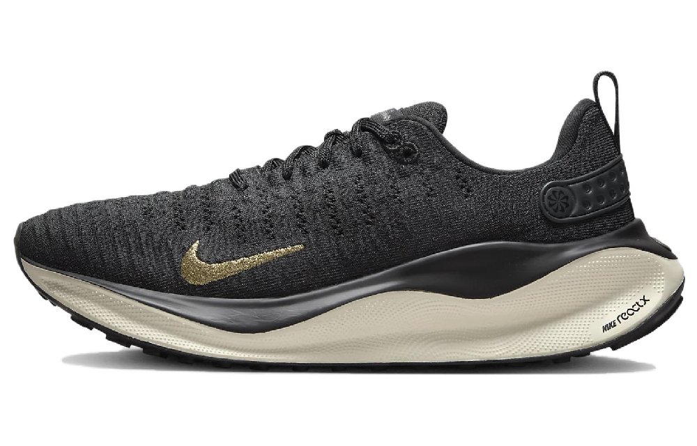 Nike ReactX Infinity Run 4 'Dark Smoke Grey Metallic Gold' Women's