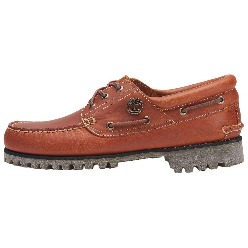 Timberland 3 Eye Boat Shoes Men's Brown