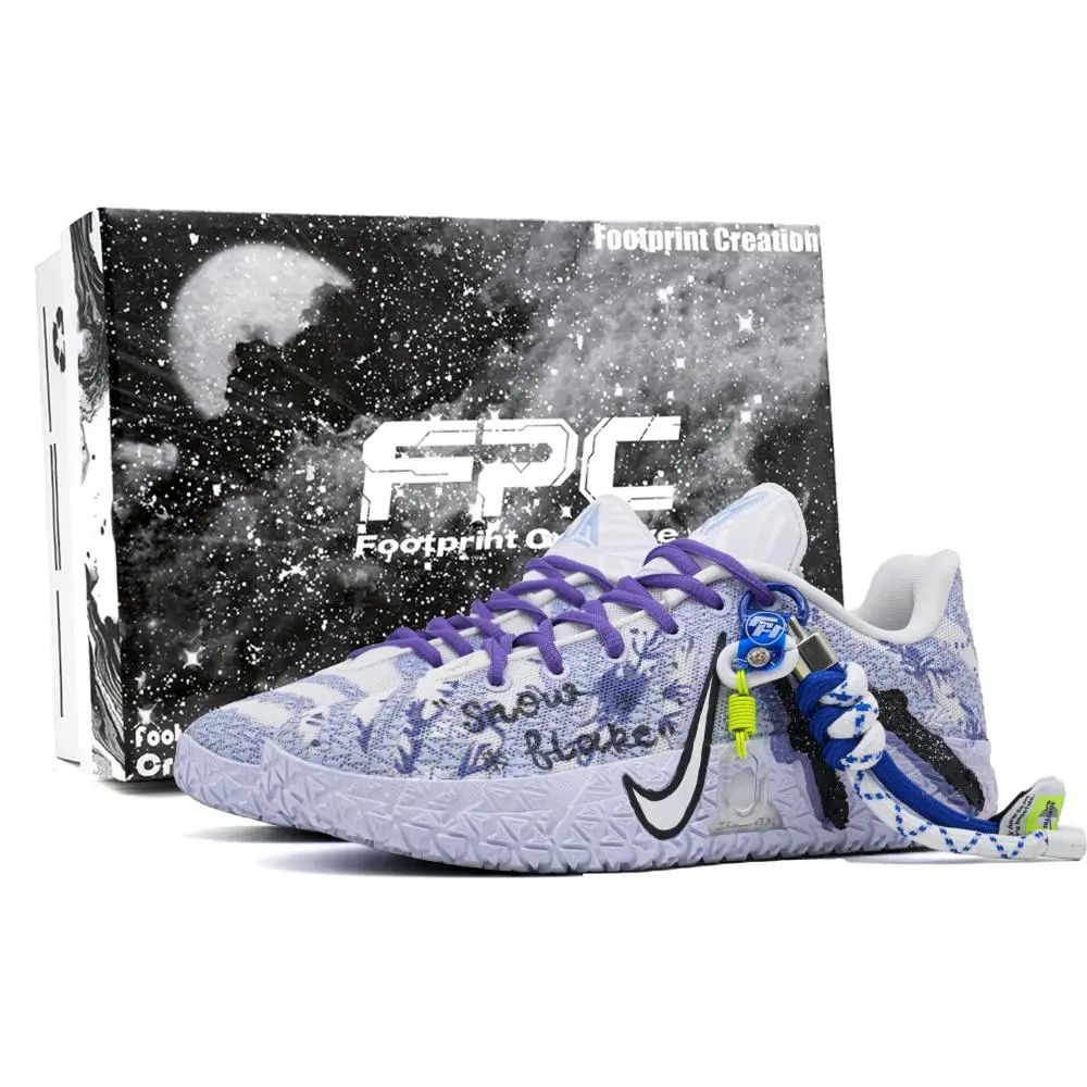 Nike Cold Beverage 2 Footprint Innovation Cushioning, Wear Resistant Low top Basketball Shoes Unisex