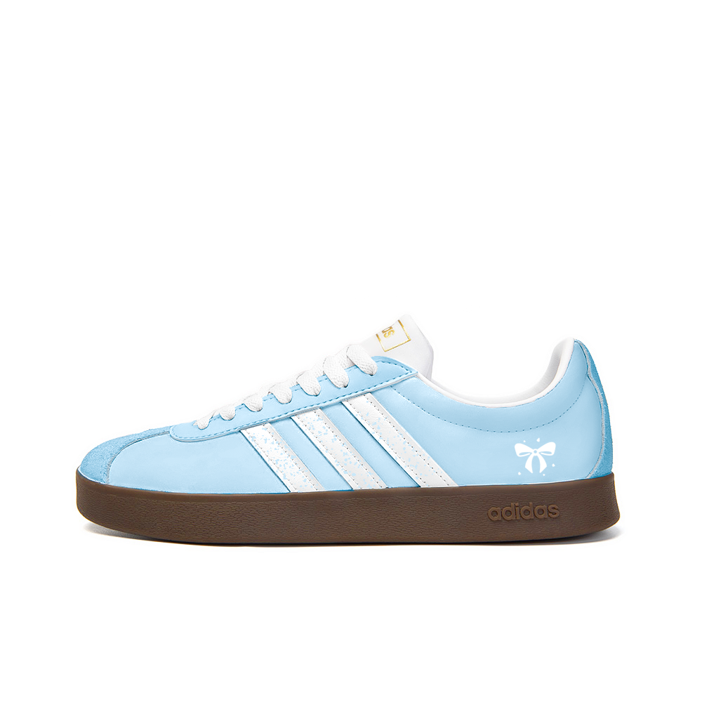 Adidas Neo VL Court 2.0 Skateboard Shoes Unisex Low-Top Blue