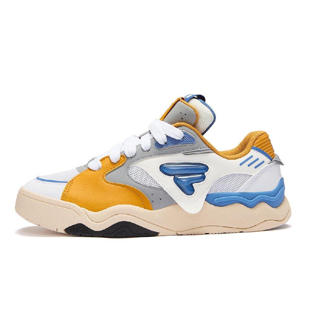 FILA FUSION Kick 2.0 Low Top Skateboard Shoes Men's White