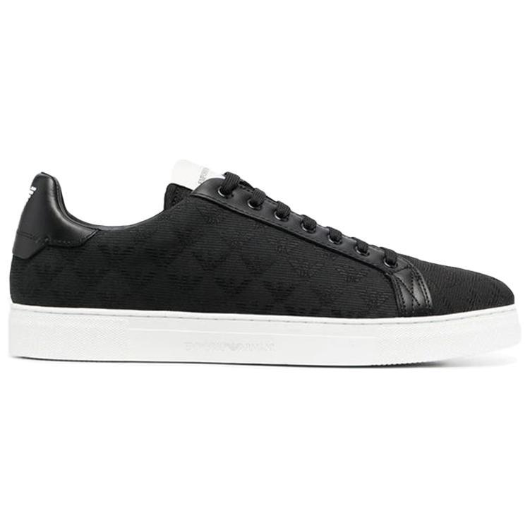 EMPORIO ARMANI Logo Printed Lace Up Sneakers купить в интернет-магазине Yoocart с быстрой доставкой по России.