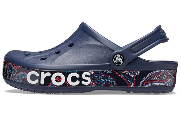 Crocs Bayaband Printing Sandals Unisex Blue