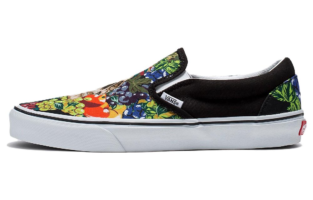 Vans Classic Slip On Fruit Skull 'Black Multi'