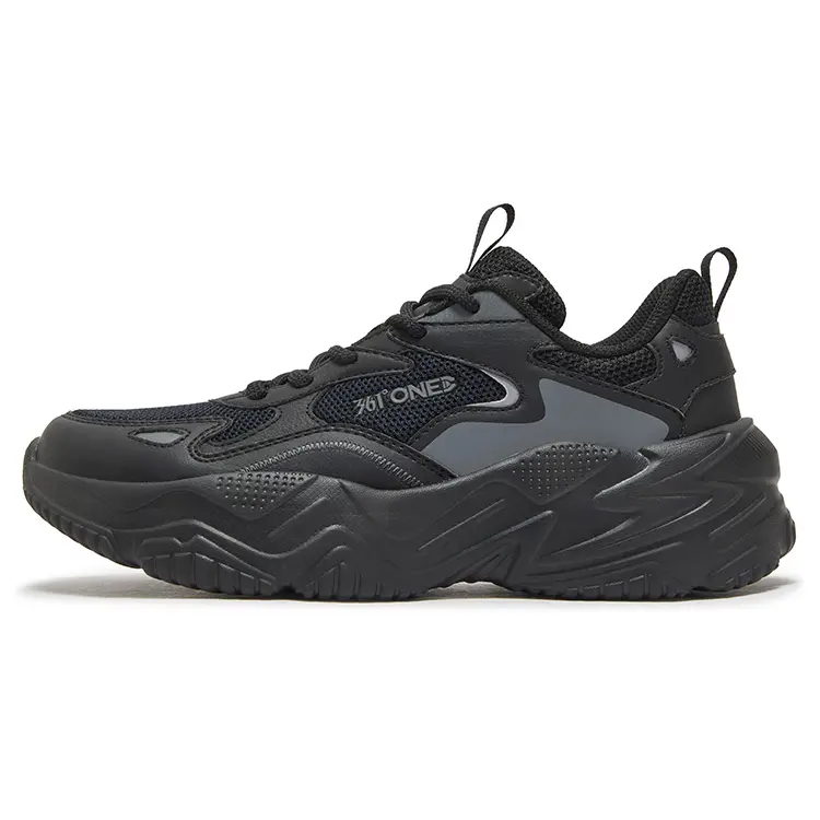 361° Slip Resistant, Abrasion Resistant, Breathable Low Top Casual Shoes Women's Black Smoke Gray