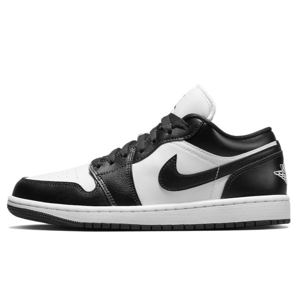 Jordan Air Jordan 1 Dark Night Ghost Vlad Anti Slip Wear Resistant Low Top Vintage Basketball Shoes Women's Black White