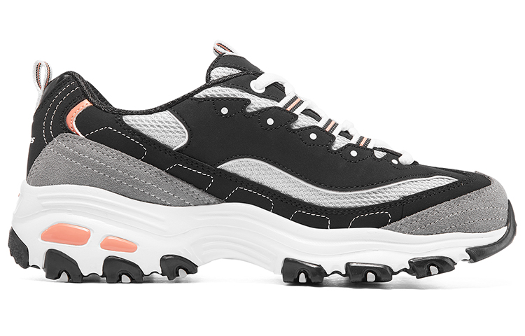 Skechers D'Lites 1.0 'Black White Gray' Women's купить в интернет-магазине Yoocart с быстрой доставкой по России.