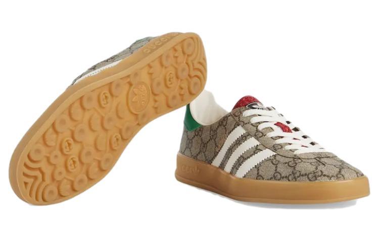 Adidas Originals x GUCCI GAZELLE Stylish Skateboarding Shoes Men's Ebony купить в интернет-магазине Yoocart с быстрой доставкой по России.