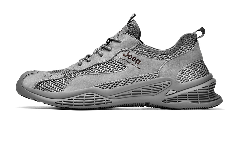 Jeep Low-Top Casual Shoes Men's Gray