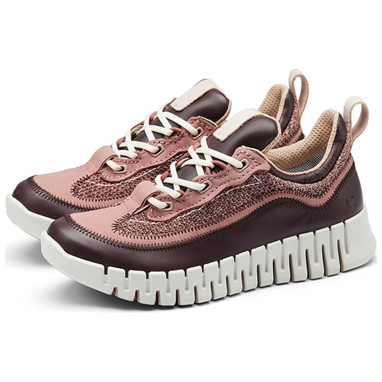 Ecco Casual Shoes Women's Low-Top Pink