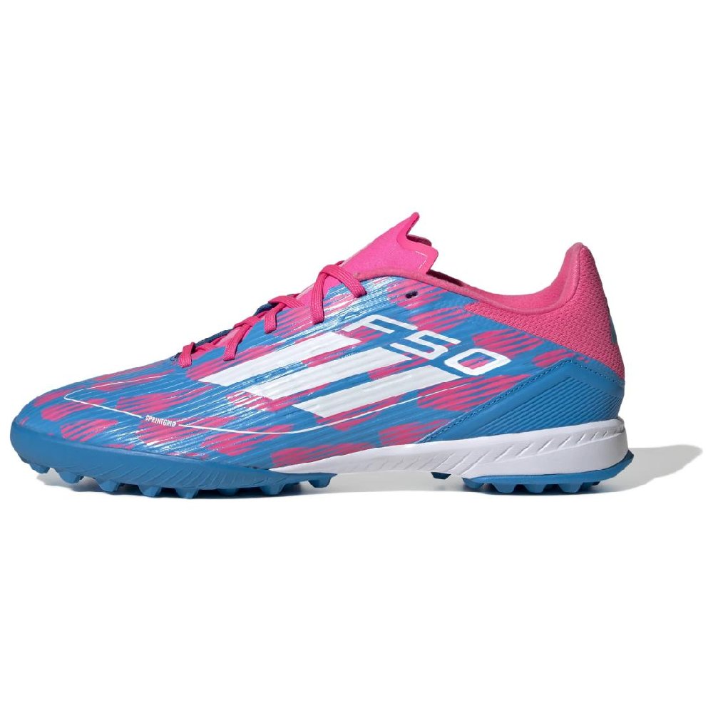 Adidas F50 League Turf Solar Blue Cloud White Solar Pink