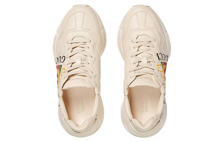 GUCCI Rhyton Leather Sneaker 'Vintage Logo' купить в интернет-магазине Yoocart с быстрой доставкой по России.