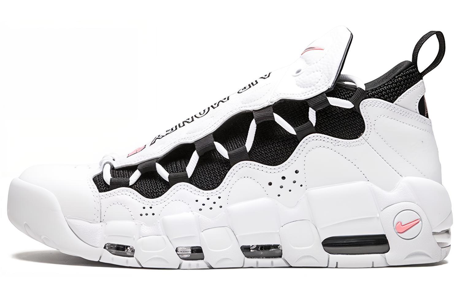 Nike Air More Money White Black Coral Chalk