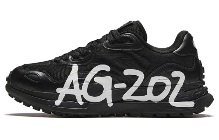 Anta Anti-Slip Wear-Resistant Low-Top Running Shoes Men's Black