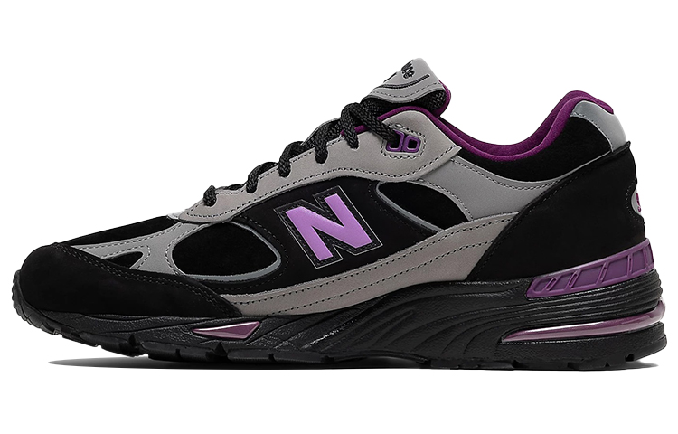 New Balance Stray Rats X Women's 991 Made In England 'Black Purple' Women's
