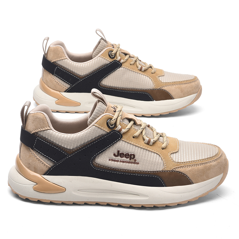 Jeep Running Shoes Men's Low top Sand/Black