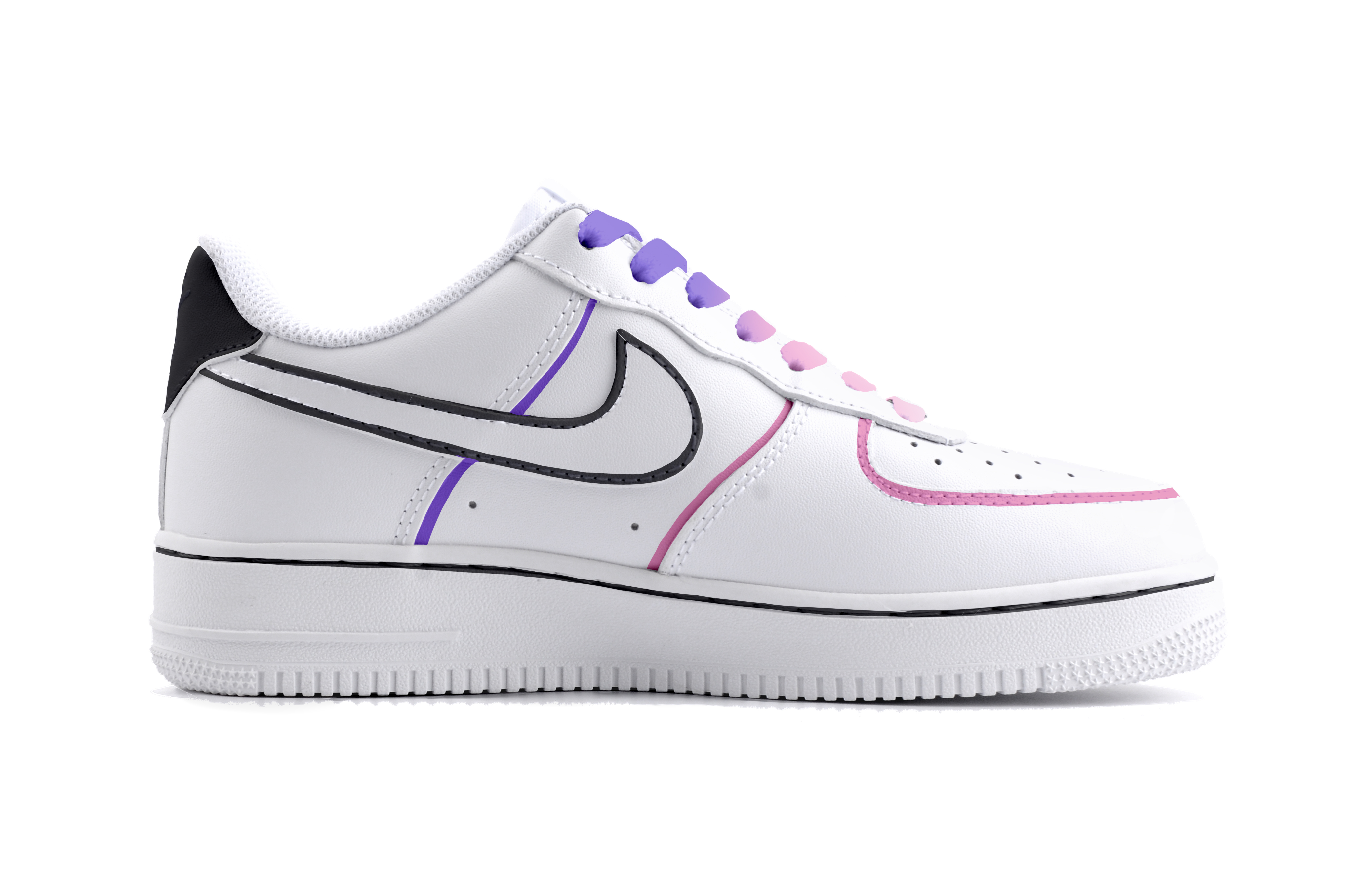 Nike Air Force 1 Aurora Low top Skateboard Shoes Unisex Purple Pink купить в интернет-магазине Yoocart с быстрой доставкой по России.