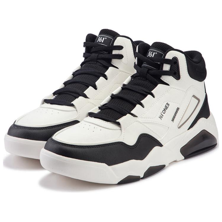 361° Winter Syndrome Winter Expedition 3 Slip-Resistant High-Top Skateboard Shoes Men's Black White