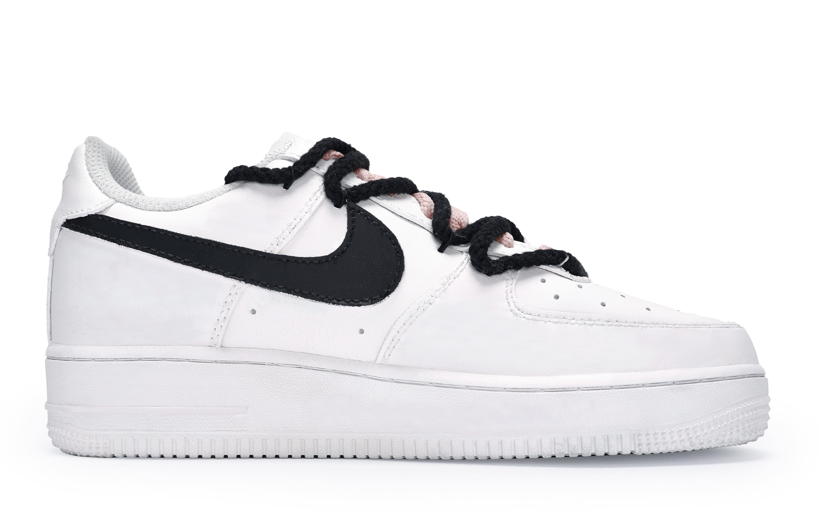 Nike Air Force 1 Skateboard Shoes Women's Low top Black/Flesh Pink купить в интернет-магазине Yoocart с быстрой доставкой по России.