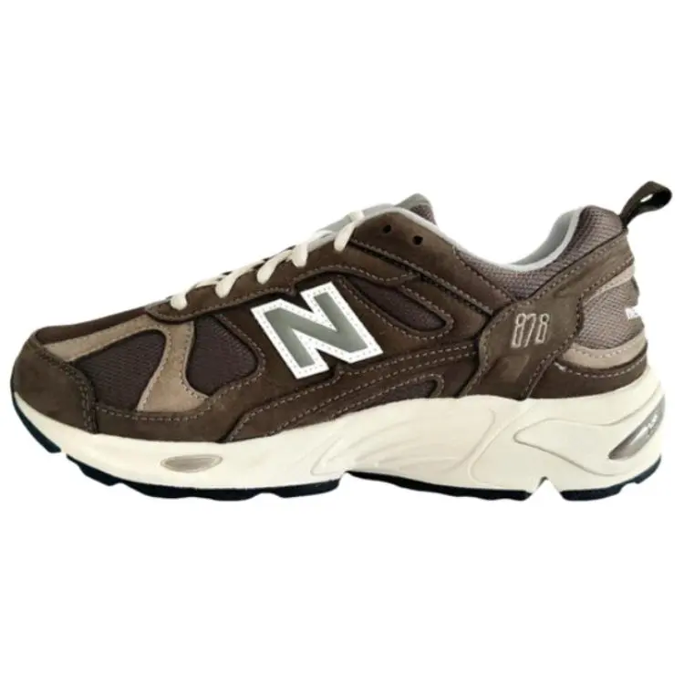 New Balance NB 878 Cushioning Breathable Abrasion Resistant Low top Casual Shoes Unisex Brown