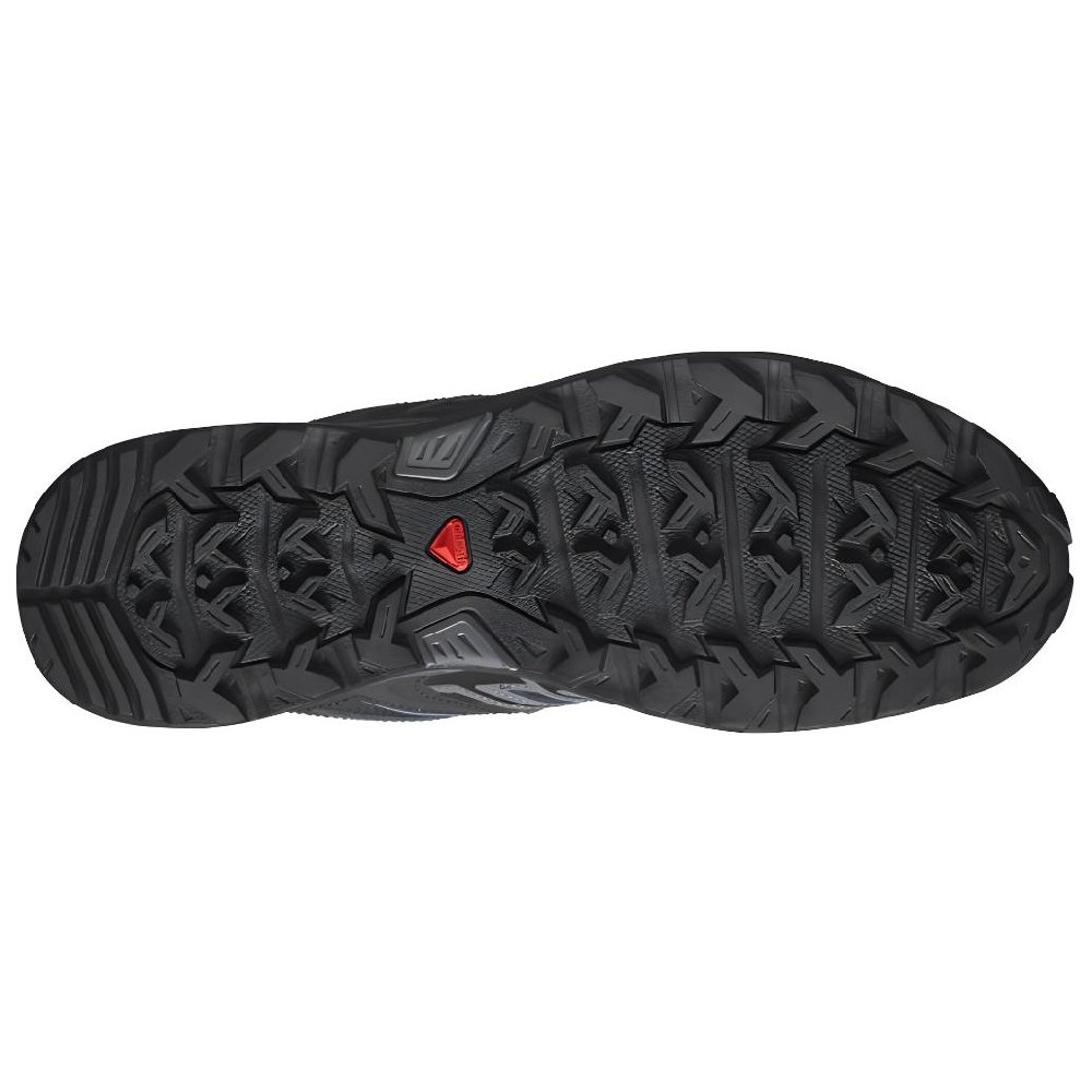 SALOMON X Ultra Pioneer Hiking / Trekking Shoes Men Low-Top Ink Black/Black/Gray