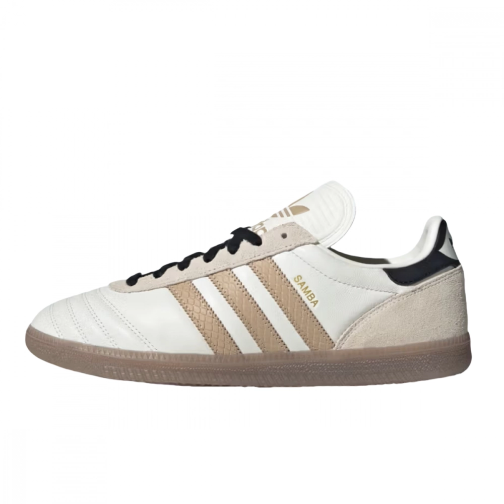 Adidas Originals Samba JP Abrasion Resistant Low top Skateboard Shoes Unisex Ecru