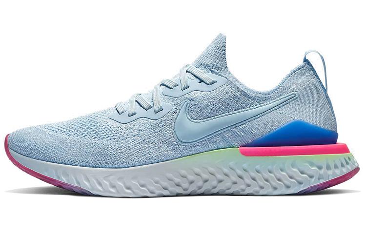 Nike Epic React Flyknit 2 Hydrogen Blue Sapphire Hyper Pink