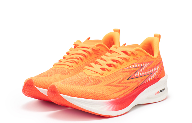 361° Fly Burn 1.5 Running Shoes Unisex Low Top Fluorescent Super Orange/Dark Red