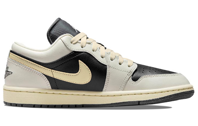 Jordan Air Jordan 1 Vintage Basketball Shoes Women's Low top Ecru/Black купить в интернет-магазине Yoocart с быстрой доставкой по России.