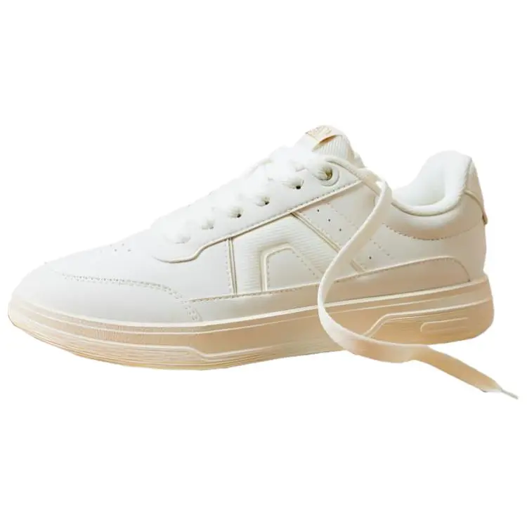 Anta Slip Resistant Cushioning Coverage Low top Skateboard Shoes Women's White