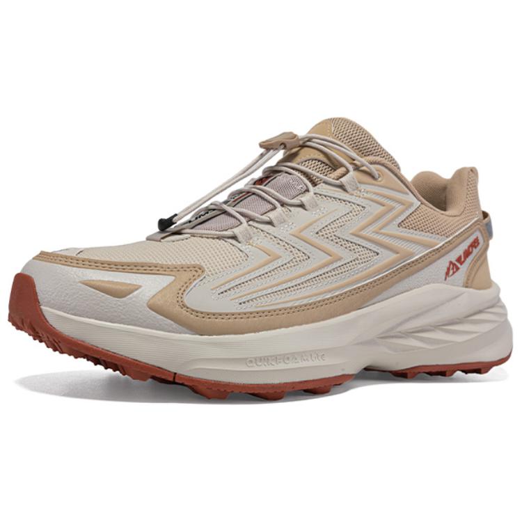 361° Cushioning Wear-Resistant Low-Top Outdoor Shoes Men's Beige Brown