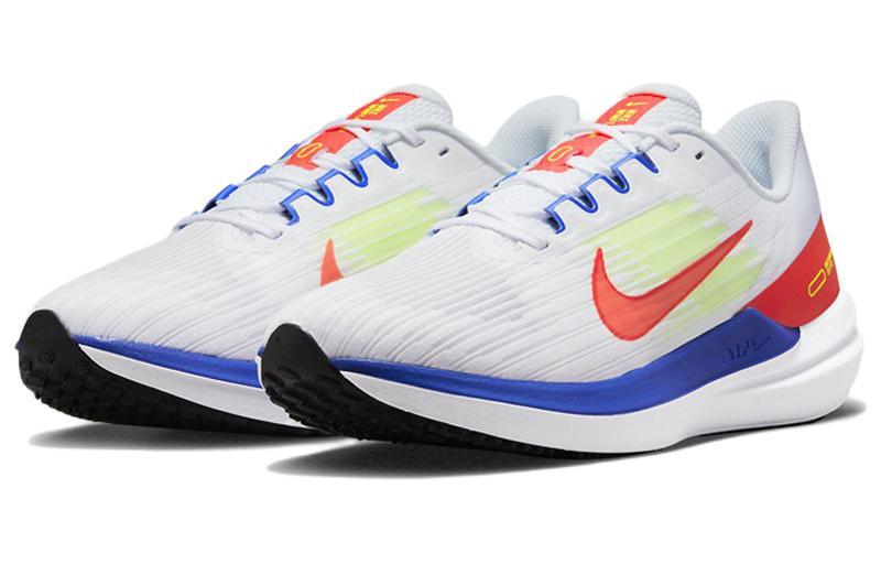 Nike Air Winflo 9 Bright Crimson Racer Blue