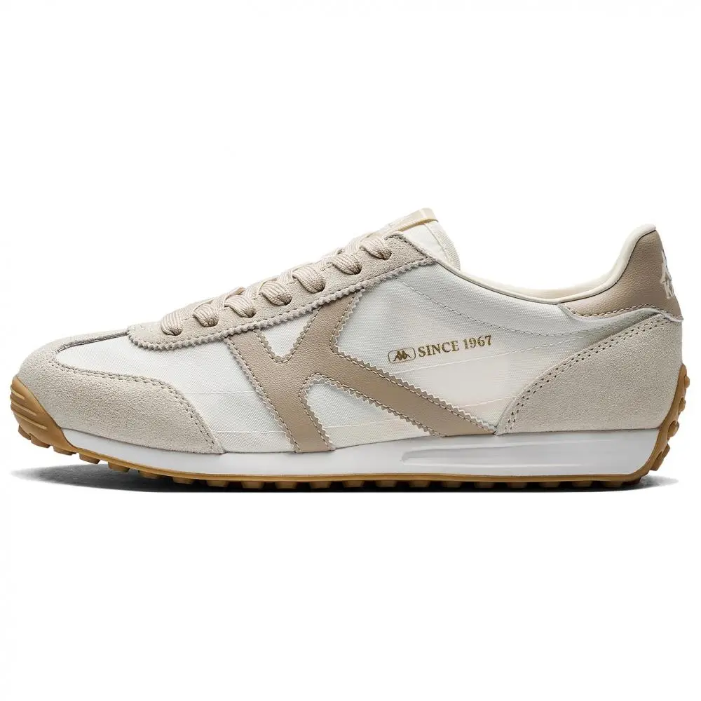 Kappa SERIES Anti Slip Wear Resistant Low Top Running Shoes Unisex Winter Day White Light Wax Yellow Gray Khaki